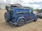 2025 Jeep Wrangler Sahara Blue vin: 1C4PJXEG8SW535796