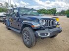 2025 Jeep Wrangler Sahara Blue vin: 1C4PJXEG8SW535796
