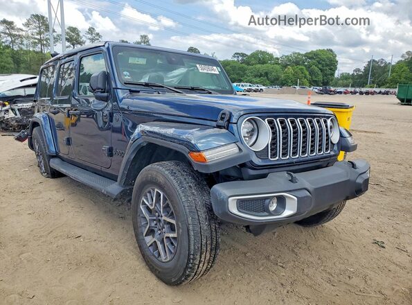 1C4PJXEG8SW535796 2025 JEEP WRANGLER Blue Передня права чверть