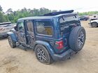 2025 Jeep Wrangler Sahara Blue vin: 1C4PJXEG8SW535796