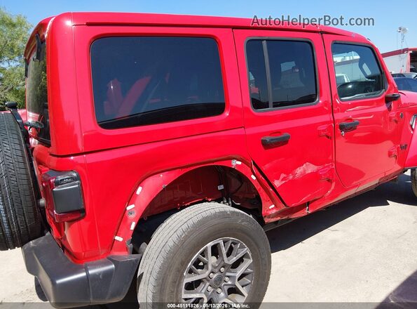 1C4PJXEN0SW525231 2025 JEEP WRANGLER Red Widok z przodu