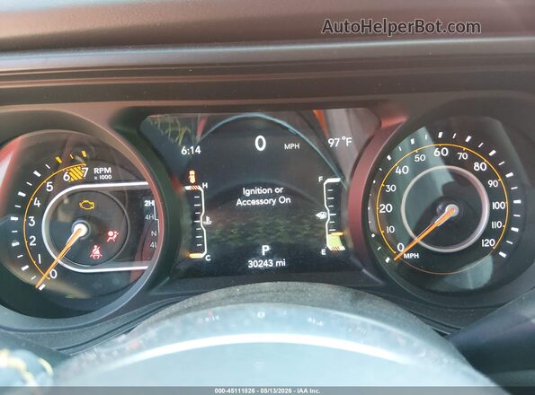 1C4PJXEN0SW525231 2025 JEEP WRANGLER Red Widok tylnych siedzeń