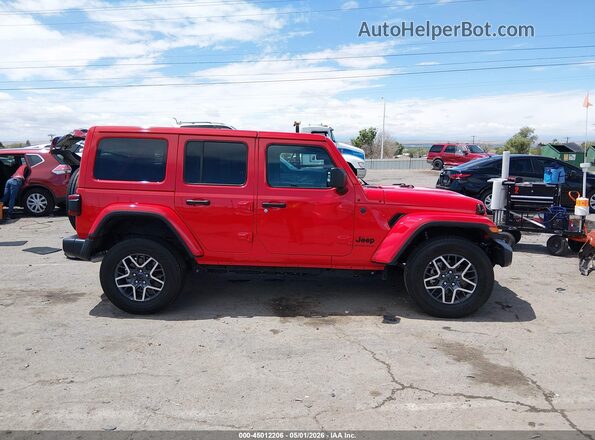 1C4PJXEN3SW598271 2025 JEEP WRANGLER Оранжевый Вид задней части салона