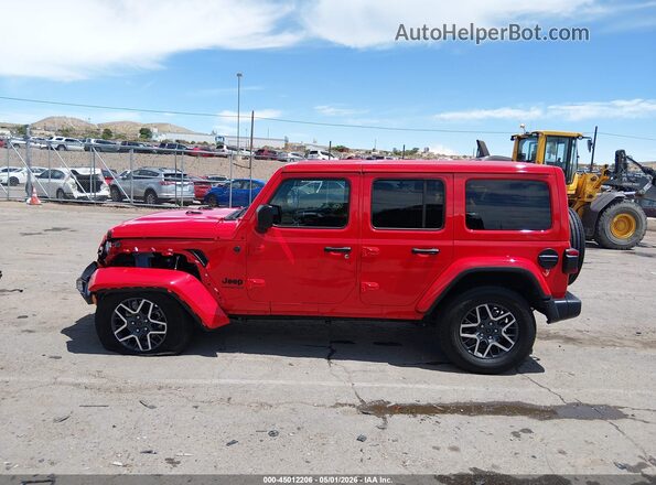 1C4PJXEN3SW598271 2025 JEEP WRANGLER Оранжевый Панорамный вид салона 360°