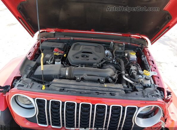 1C4PJXEN3SW598271 2025 JEEP WRANGLER Оранжевый Вид сзади