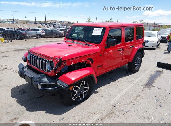 1C4PJXEN3SW598271 2025 JEEP WRANGLER Оранжевый Передняя левая четверть