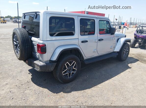 1C4PJXEN5RW173533 2024 JEEP WRANGLER Серебряный Задняя правая четверть