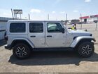 2024 Jeep Wrangler 4-door Sahara 4x4 Серебряный vin: 1C4PJXEN5RW173533