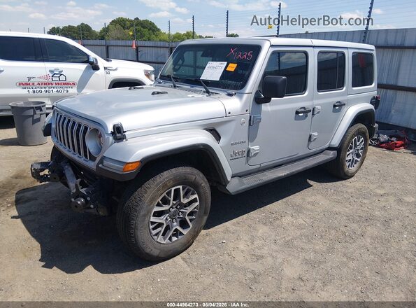 1C4PJXEN5RW173533 2024 JEEP WRANGLER Серебряный Передняя левая четверть