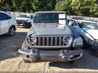 2024 Jeep Wrangler 4-door Sahara 4x4 Gray vin: 1C4PJXEN5RW173547