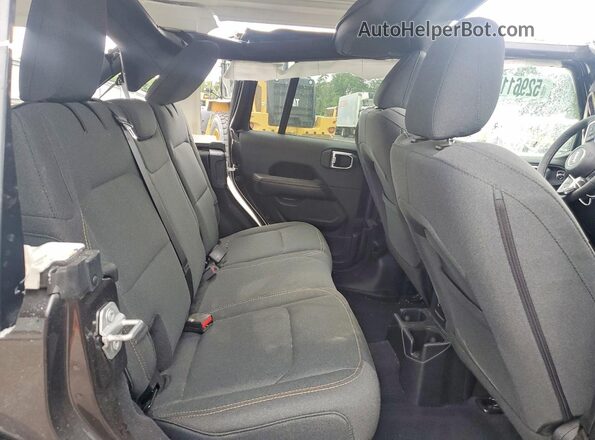 1C4PJXEN8SW589047 2025 JEEP WRANGLER Gray Widok wnętrza z tyłu