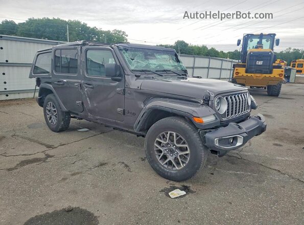 1C4PJXEN8SW589047 2025 JEEP WRANGLER Gray Przód prawy
