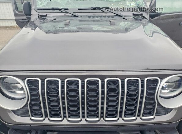 1C4PJXEN8SW589047 2025 JEEP WRANGLER Gray Widok komory silnika