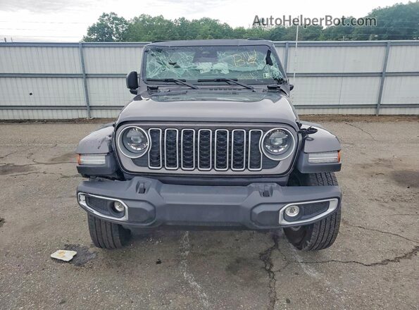 1C4PJXEN8SW589047 2025 JEEP WRANGLER Gray Widok z przodu