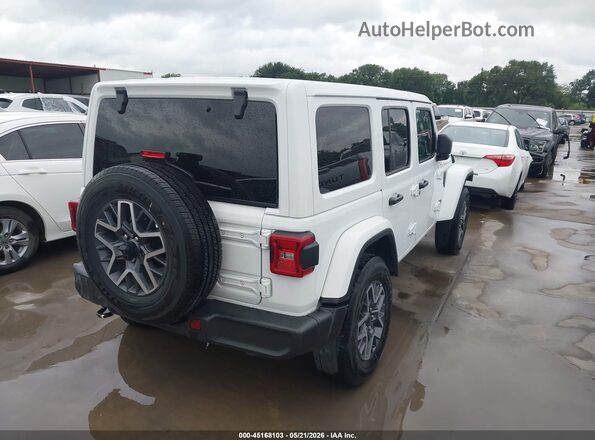 1C4PJXEN9SW569549 2025 JEEP WRANGLER Белый Задняя правая четверть