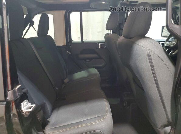 1C4PJXENXSW525396 2025 JEEP WRANGLER Black Rear interior view