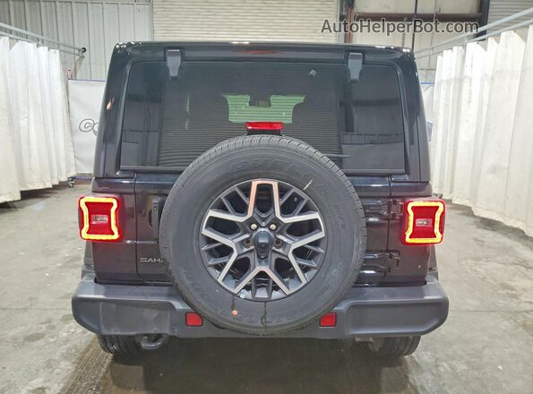 1C4PJXENXSW525396 2025 JEEP WRANGLER Black Rear view
