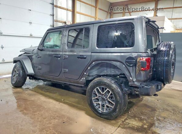 1C4PJXENXSW568619 2025 JEEP WRANGLER Серый Задняя левая четверть