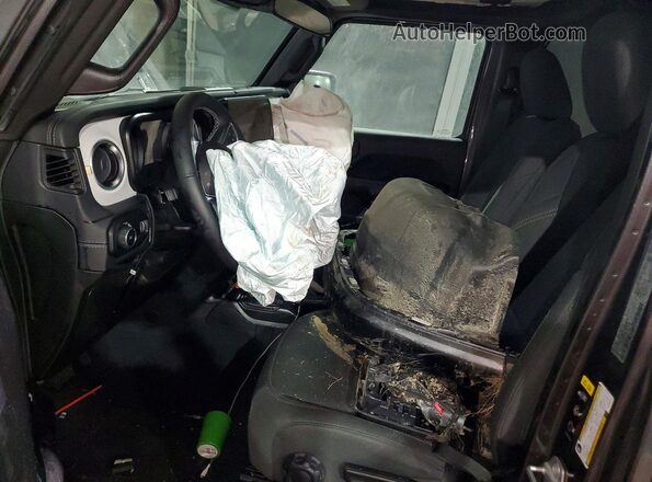 1C4PJXENXSW568619 2025 JEEP WRANGLER Серый Вид салона спереди