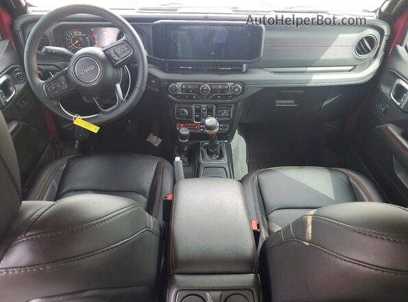 1C4PJXFG6RW345276 2024 JEEP WRANGLER Pink Вид панелі приладів