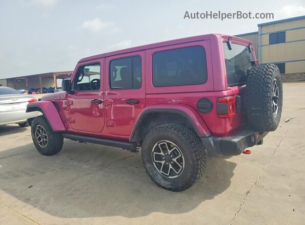 1C4PJXFG6RW345276 2024 JEEP WRANGLER Pink Задня ліва чверть