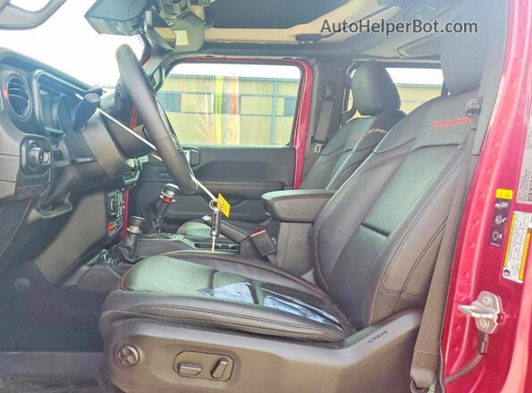 1C4PJXFG6RW345276 2024 JEEP WRANGLER Pink Вид салону спереду