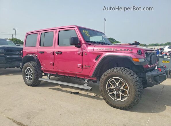 1C4PJXFG6RW345276 2024 JEEP WRANGLER Pink Передня права чверть