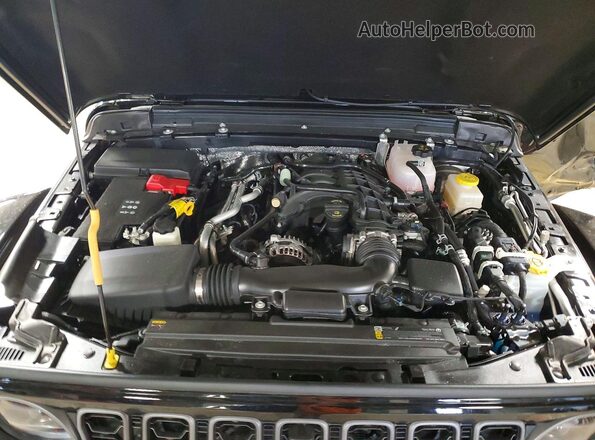 1C4PJXFG8SW662353 2025 JEEP WRANGLER Black Widok wnętrza z tyłu