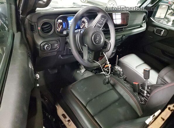 1C4PJXFG8SW662353 2025 JEEP WRANGLER Black Widok deski rozdzielczej