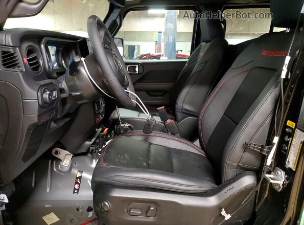 1C4PJXFG8SW662353 2025 JEEP WRANGLER Black Widok wnętrza z przodu