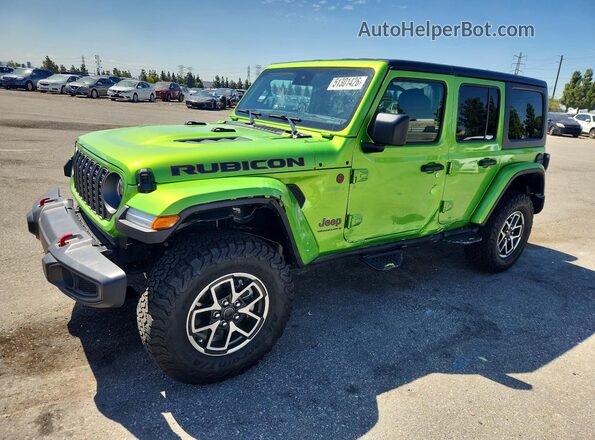 1C4PJXFG9SW659722 2025 JEEP WRANGLER Зеленый Передняя левая четверть