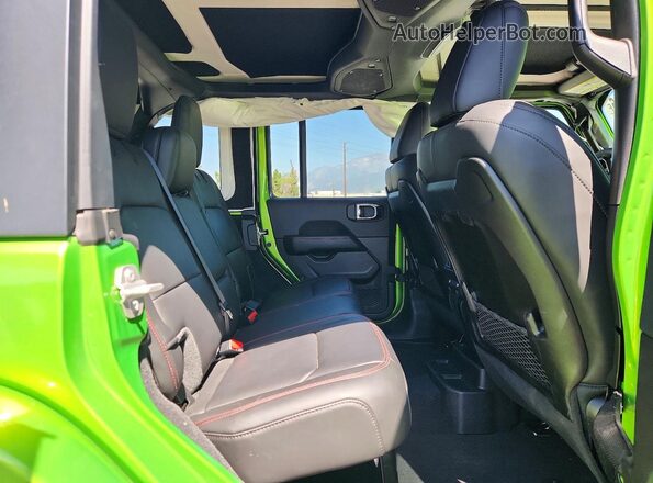 1C4PJXFG9SW659722 2025 JEEP WRANGLER Зеленый Вид задних сидений