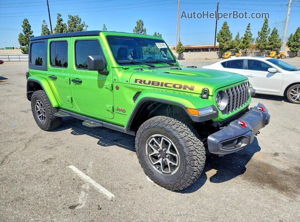 1C4PJXFG9SW659722 2025 JEEP WRANGLER Зеленый Передняя правая четверть
