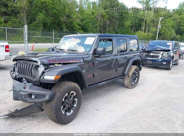 1C4PJXFN6TW257415 2026 JEEP WRANGLER Серый Передняя левая четверть