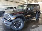 2025 Jeep Wrangler Rubicon Black vin: 1C4PJXFN7SW663640 Damage: Left Front Door, Heavy Scratch, 1 To 2 Inches