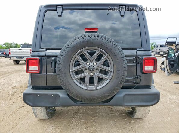 1C4PJXKN7RW235437 2024 JEEP WRANGLER Черный Вид сзади