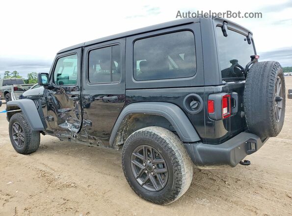1C4PJXKN7RW235437 2024 JEEP WRANGLER Черный Задняя левая четверть