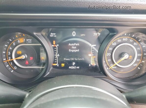 1C4PJXKN7RW235437 2024 JEEP WRANGLER Черный Вид щитка приборов