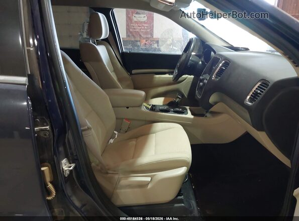 1C4RDHAG0JC404499 2018 DODGE DURANGO Синий Вид салона спереди