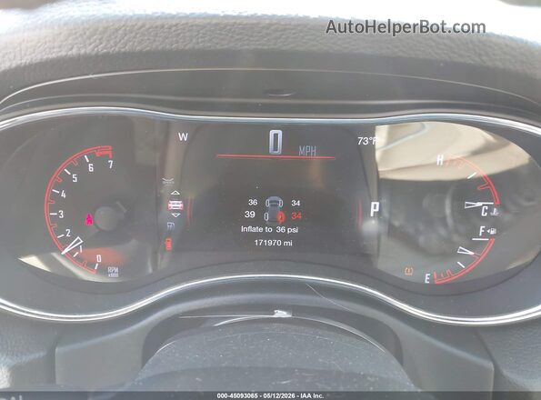 1C4RDHDG5GC340528 2016 DODGE DURANGO White Widok tylnych siedzeń