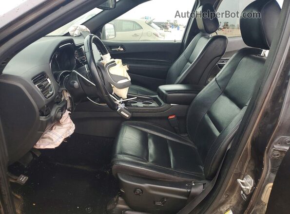 1C4RDHDG7MC573192 2021 DODGE DURANGO Gray წინა სალონის ხედი