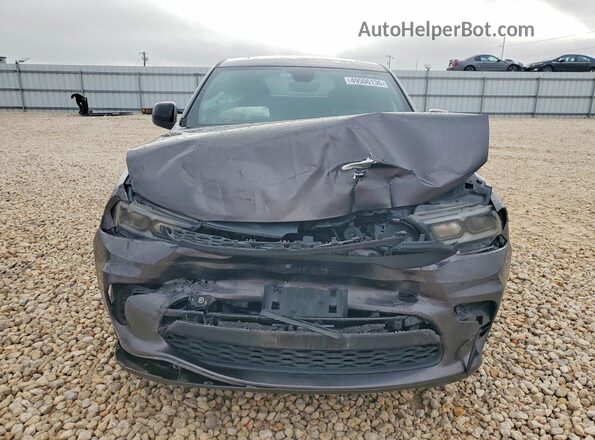1C4RDHDG7MC573192 2021 DODGE DURANGO Gray წინა ხედი