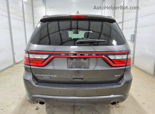 1C4RDHDG8KC684525 2019 DODGE DURANGO Серый Вид сзади