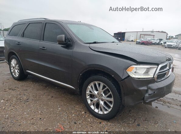 1C4RDHDG9GC322467 2016 DODGE DURANGO Black Delantero derecho