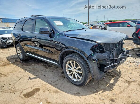 1C4RDJAG0GC485925 2016 DODGE DURANGO Черный Передняя правая четверть