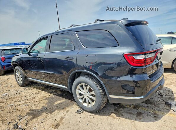 1C4RDJAG0GC485925 2016 DODGE DURANGO Черный Задняя левая четверть