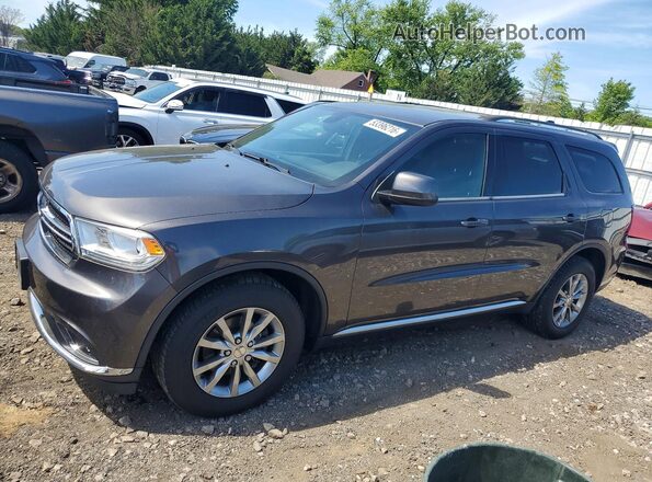 1C4RDJAG0JC266065 2018 DODGE DURANGO Серый Передняя левая четверть