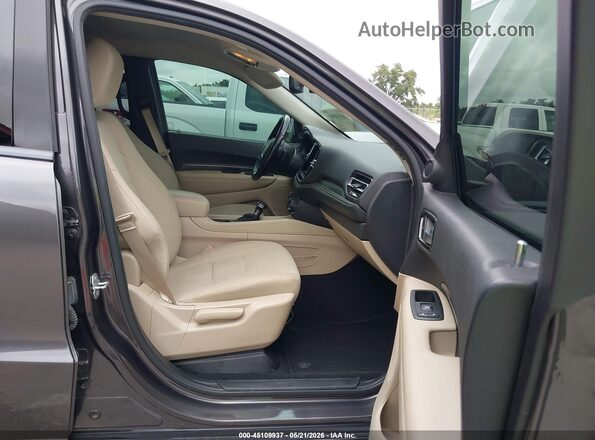 1C4RDJAG1MC688575 2021 DODGE DURANGO Серый Вид салона спереди