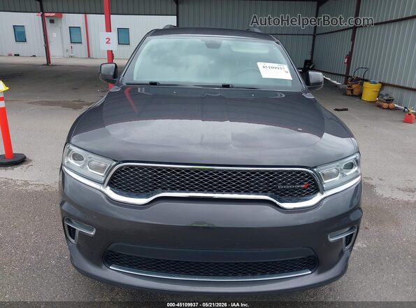 1C4RDJAG1MC688575 2021 DODGE DURANGO Серый Вид спереди