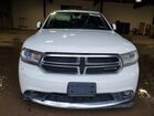 2017 Dodge Durango Sxt White vin: 1C4RDJAG2HC691118 Damage: Front Bumper Molding, Broken, Replacement Required